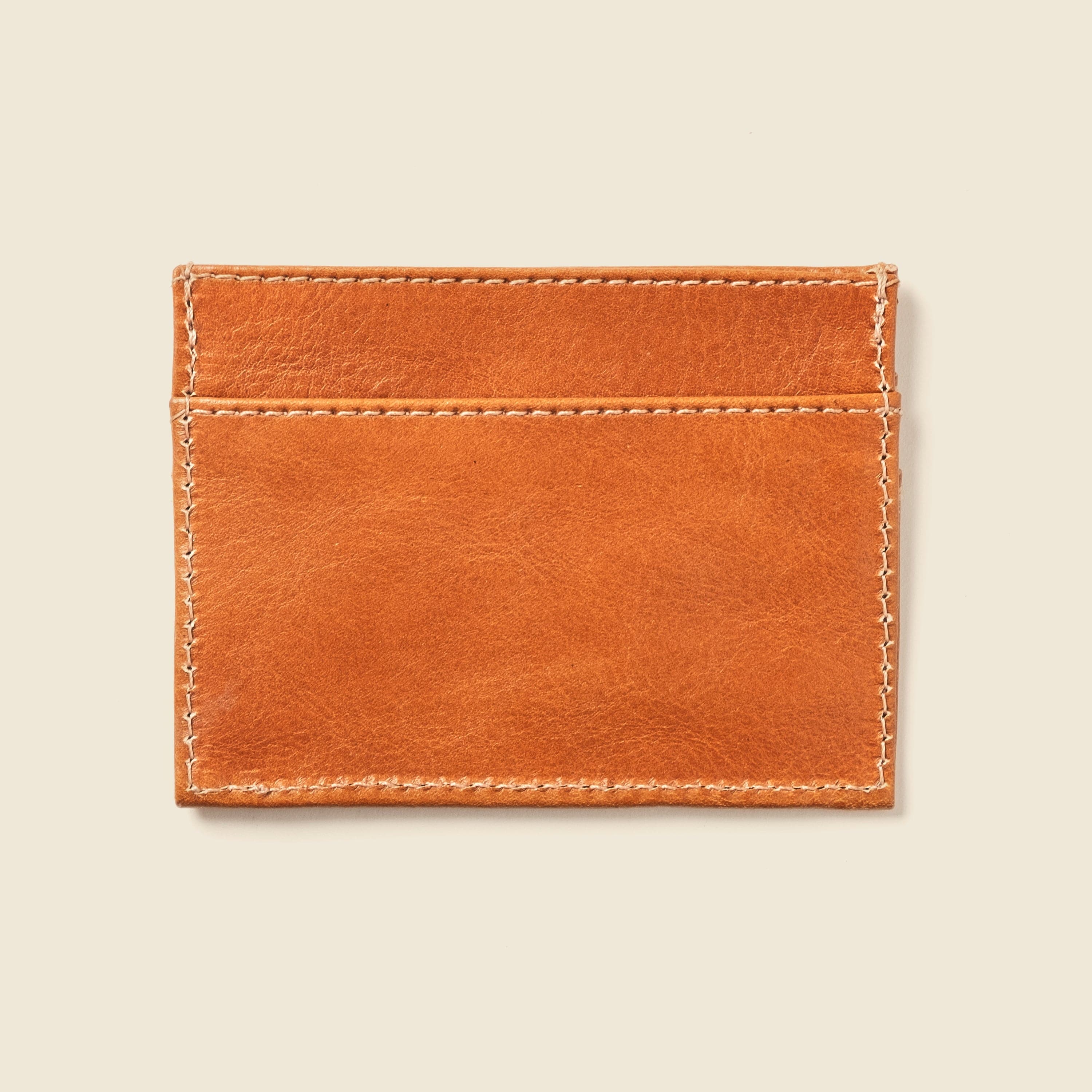 CASUPO Slim Card Holder Slim Card Holder Wallet with RFID Protection - Natural