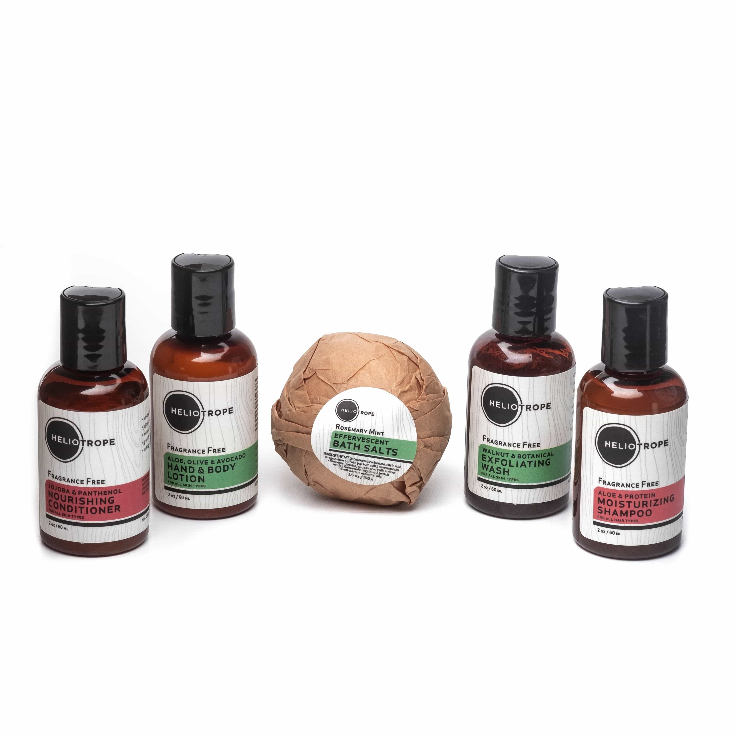 Heliotrope SF Box / Kit Small Body &amp; Hair Care Gift Set