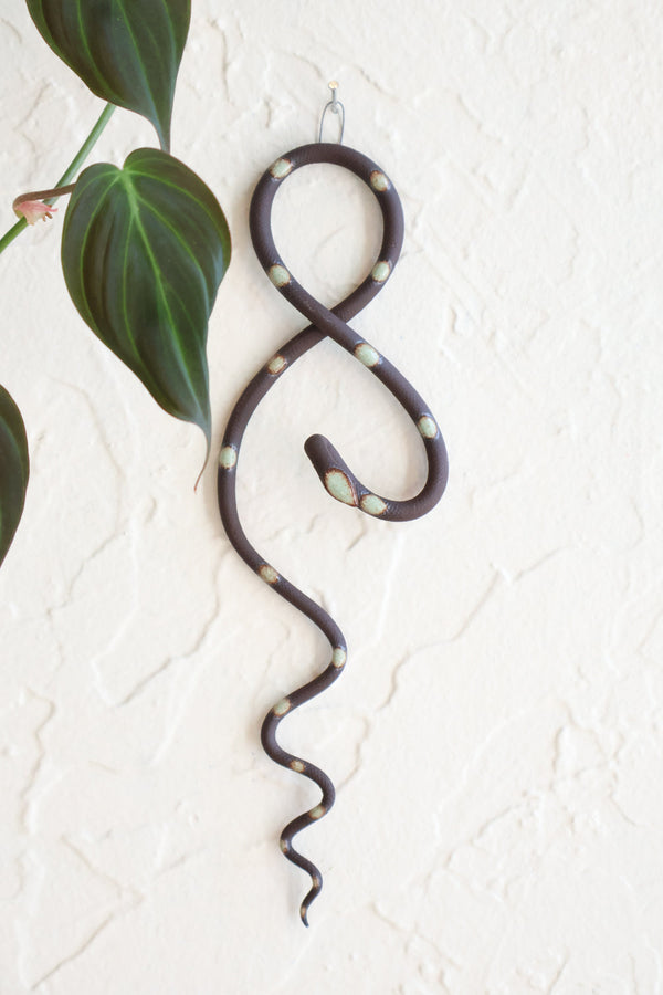 Mini Ceramic Wall Snake - My American Goods
