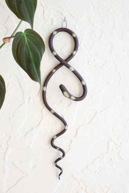 Carter + Rose Stevie Mini Ceramic Wall Snake