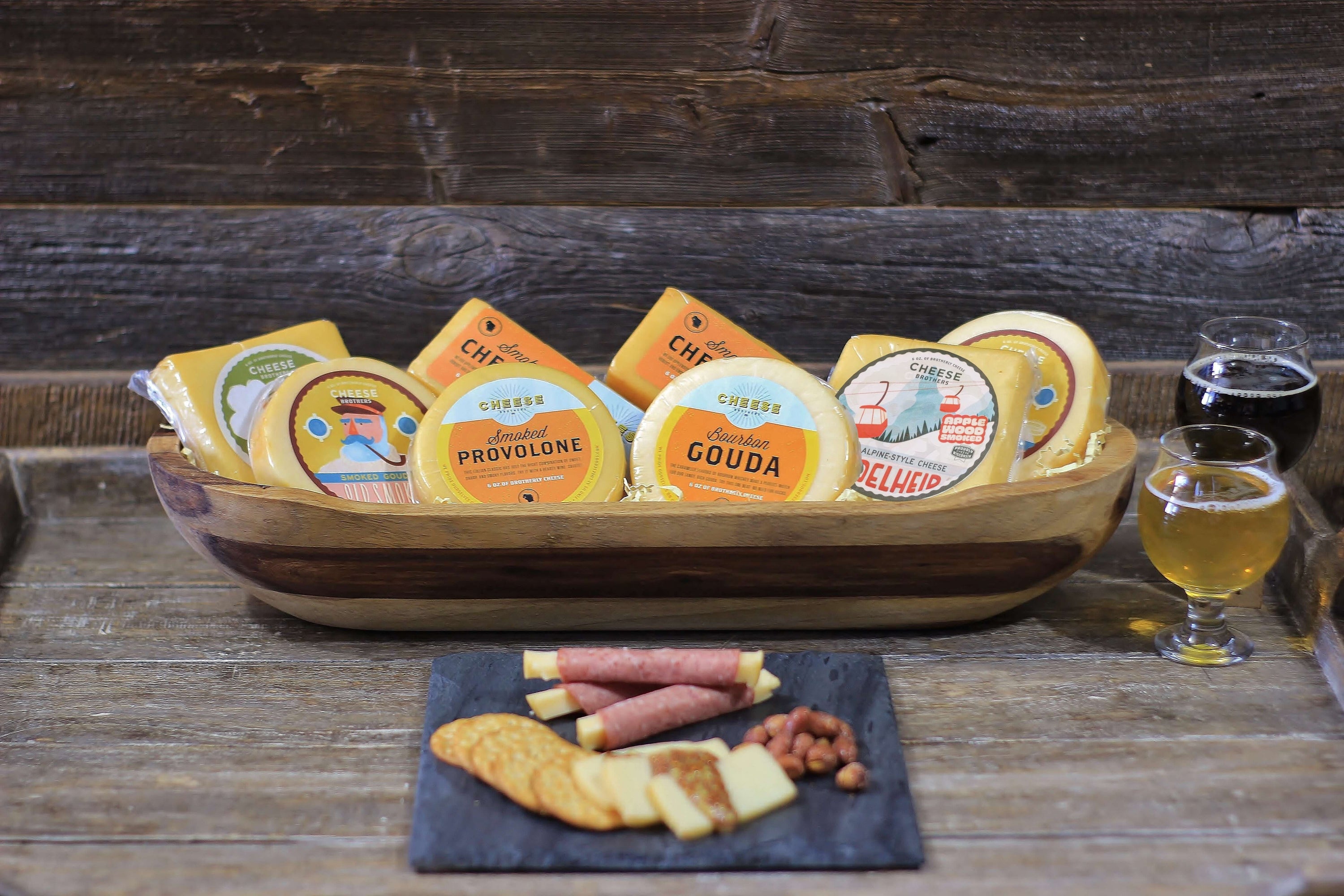 Cheese Brothers, Inc. Gifts and Bundles Smoked Favorites Pack (8 Cheeses)