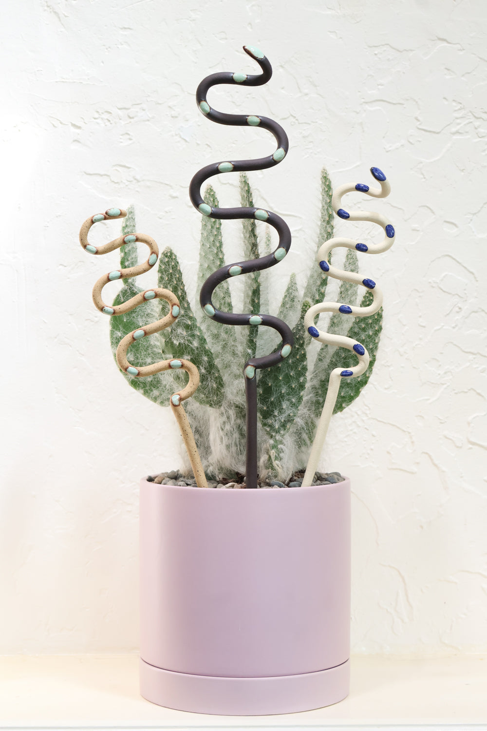Ceramic Plant Snake Stake - My American Goods