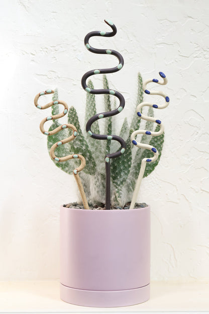 Ceramic Plant Snake Stake - My American Goods