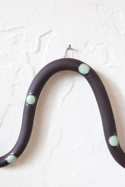 Horizontal Ceramic Wall Snake - My American Goods