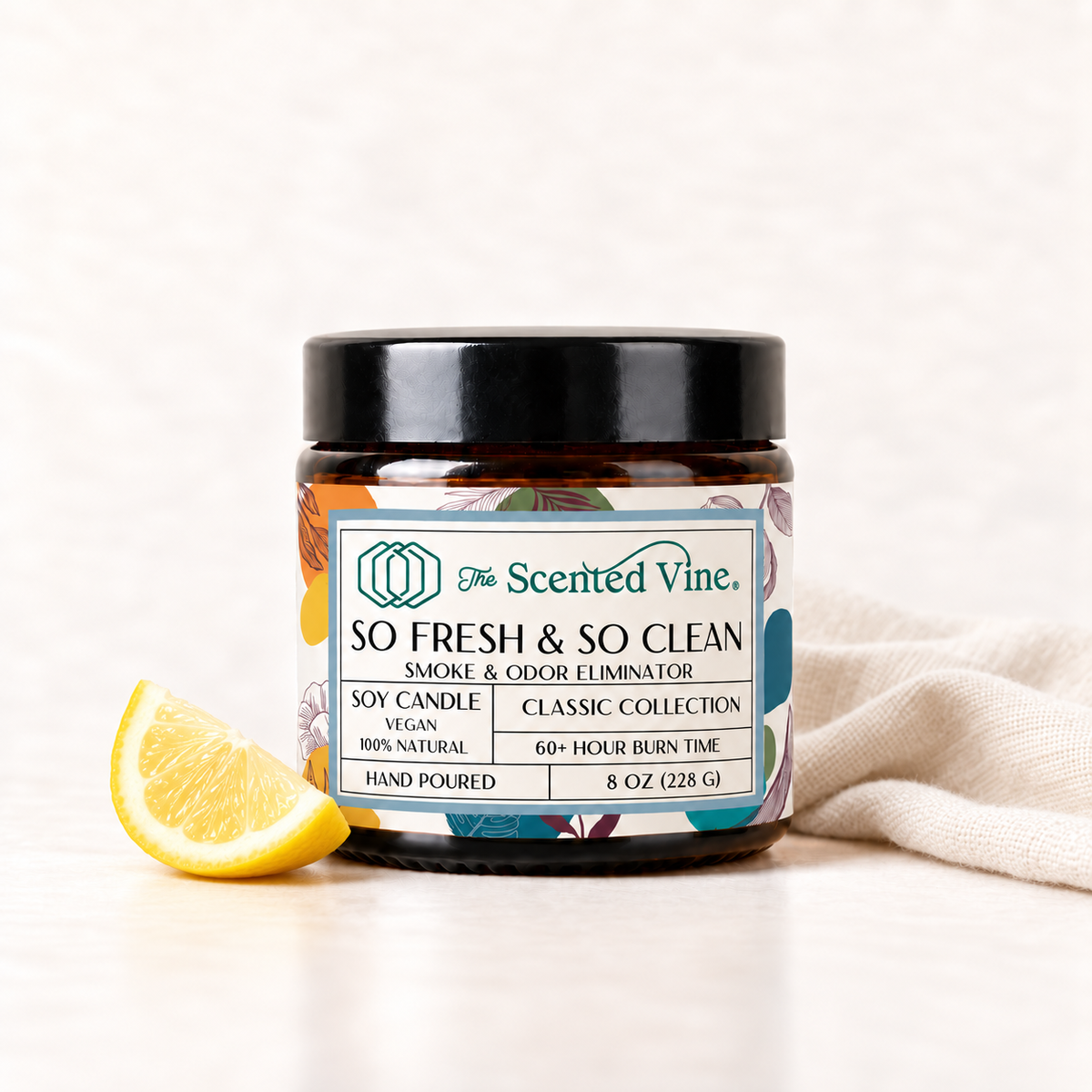 So Fresh &amp; So Clean Candle (Smoke and Odor Eliminator) Soy Candle