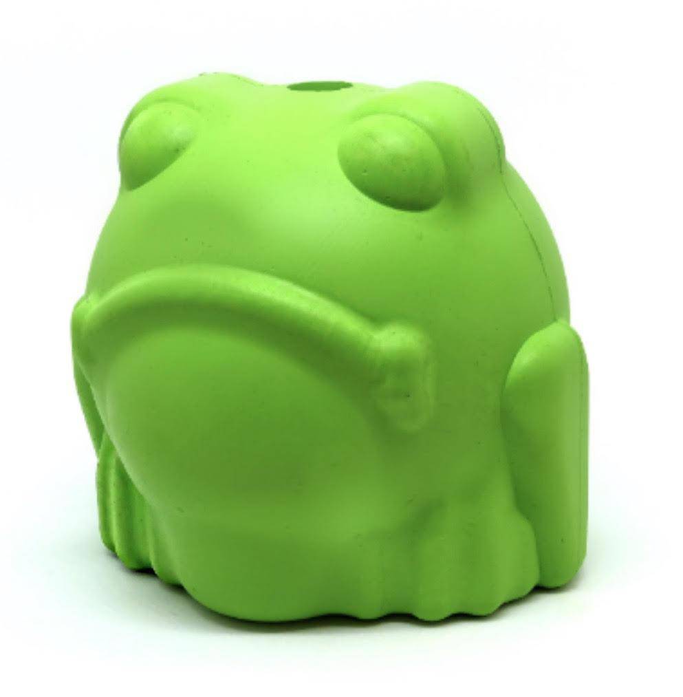 Bull Frog Dog Chew Toy &amp; Treat Dispenser - USA Made | SodaPup