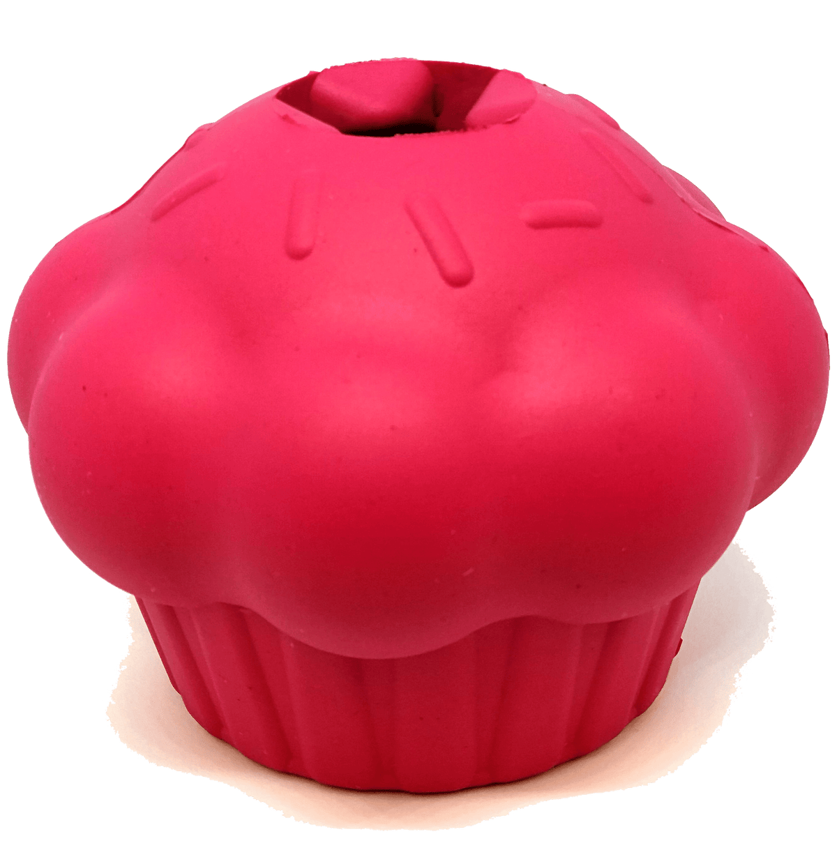 Cupcake eDispenser - Durable Rubber Chew Toy &amp; Treat Dispenser | USA Made