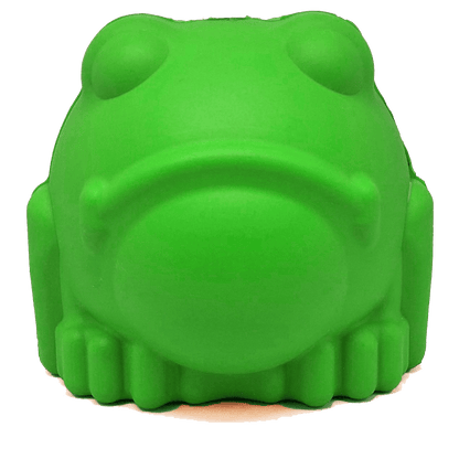 Bull Frog Dog Chew Toy &amp; Treat Dispenser - USA Made | SodaPup