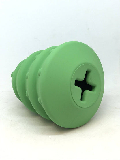 Christmas Tree Dog Toy - Durable Rubber Chew Toy for Large Dogs | USA Made
