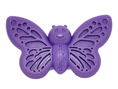 Butterfly Nylon Chew &amp; Enrichment Toy | 2-in-1 for Aggressive Chewers | SodaPup