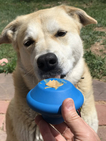 Flying Saucer Dog Toy - Durable UFO Chew Toy &amp; Treat Dispenser | USA Made