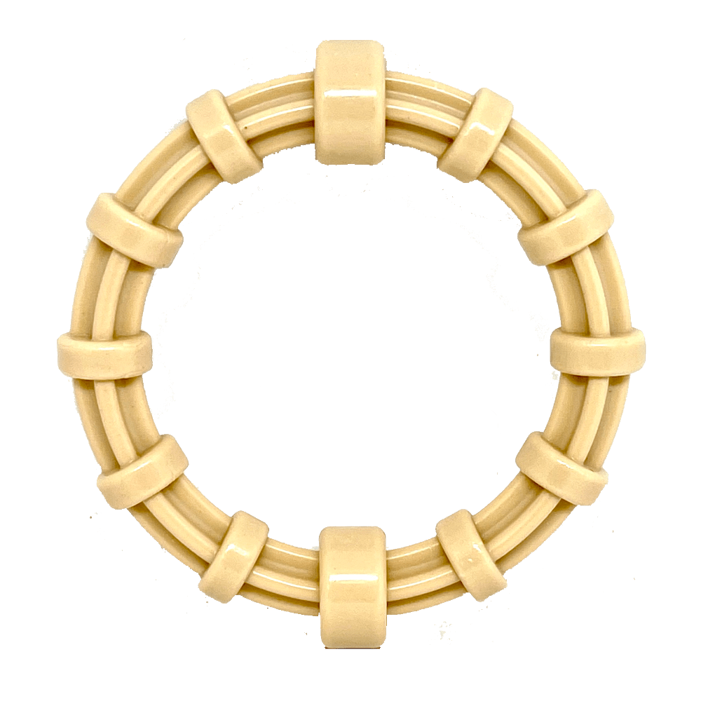 Chicken Flavored Teething Ring for Puppies &amp; Aggressive Chewers | USA Made