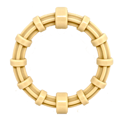 Chicken Flavored Teething Ring for Puppies &amp; Aggressive Chewers | USA Made