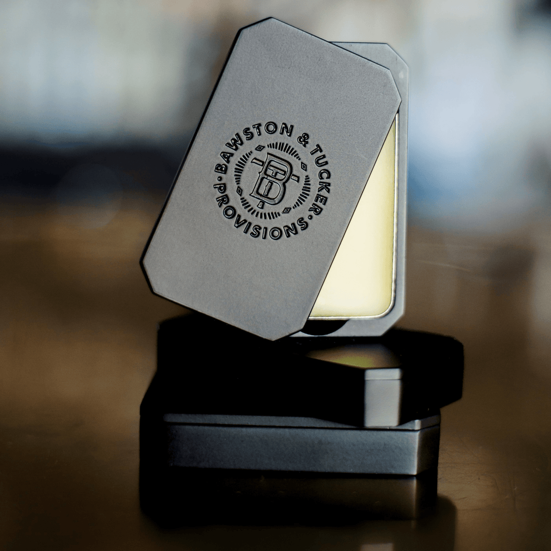 Bawston &amp; Tucker Solid Cologne Solid Cologne - Aroostook - 0.35 oz Liner + Vessel