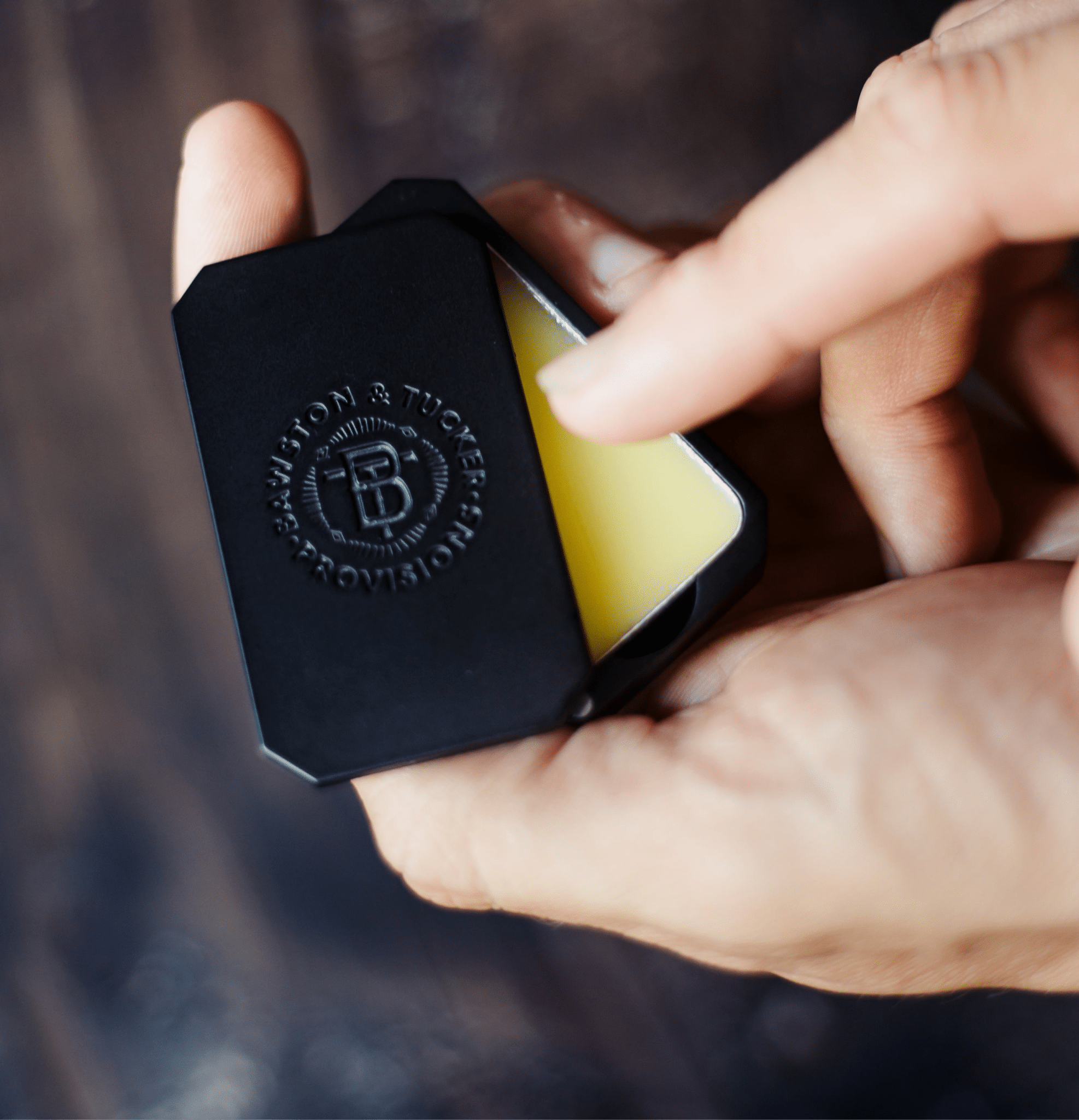 Solid Cologne - Hurytt - 0.35 oz Liner + Vessel