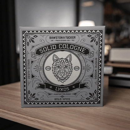 Solid Cologne - Lykos - 0.35 oz Liner + Vessel