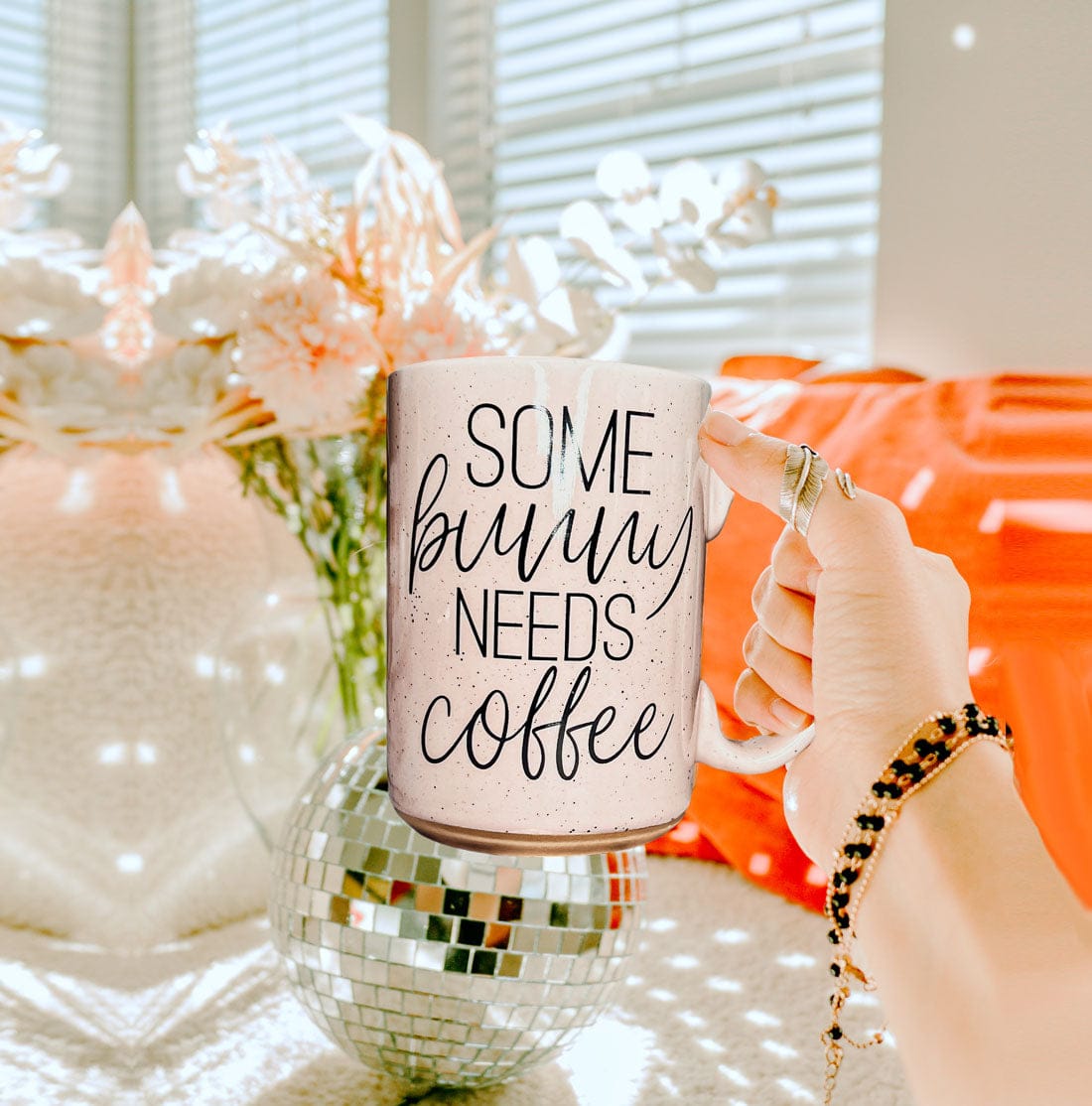 Gia Roma Coffee Mug, Some Bunny 16.23oz