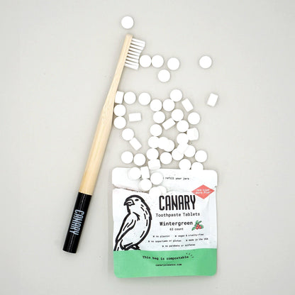 Canary Toothpaste Tablets Wintergreen Toothpaste Tablets