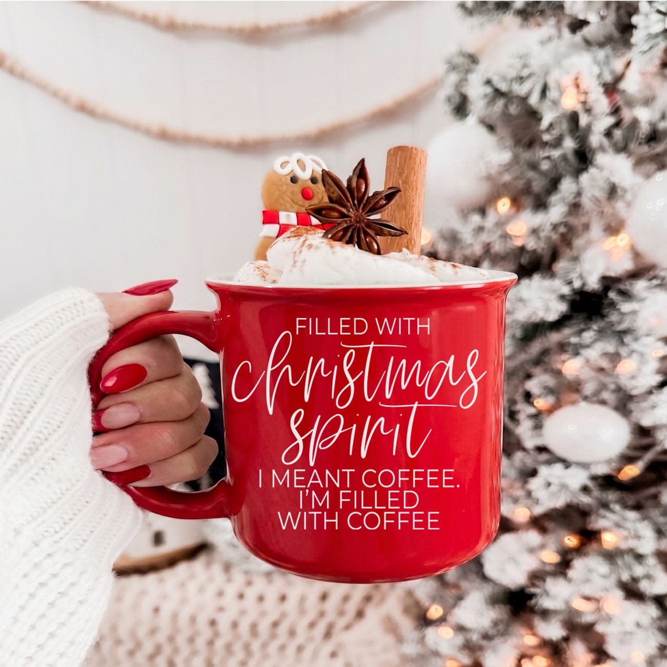 Gia Roma Coffee Mug, Christmas Spirit Mug