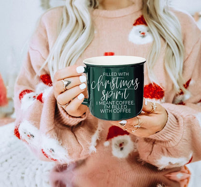 Gia Roma Coffee Mug, Christmas Spirit Mug