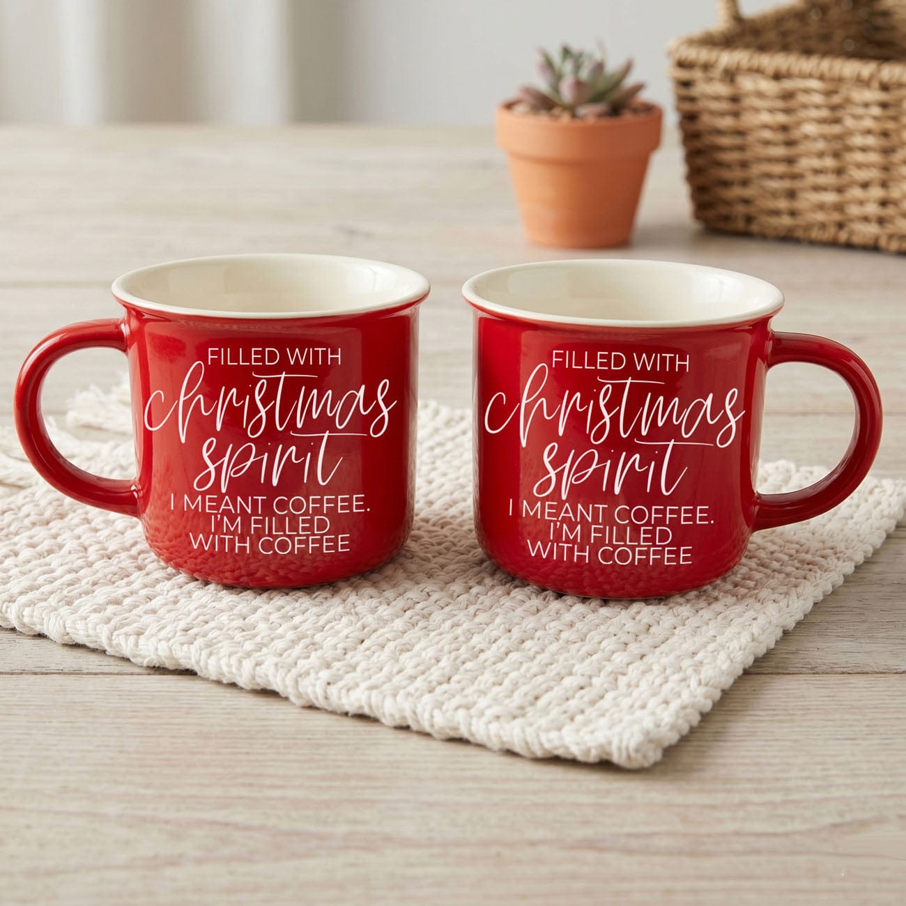 Gia Roma Coffee Mug, Christmas Spirit Mug