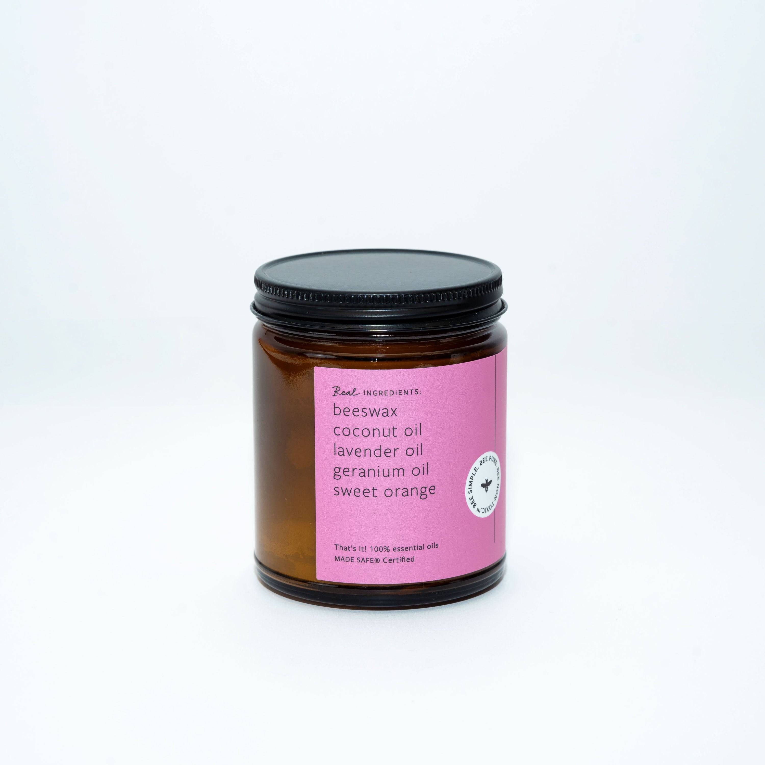Fontana Candle Co Candles 9 oz Straight Sided Jar Wildflower Citrus Jar Candle