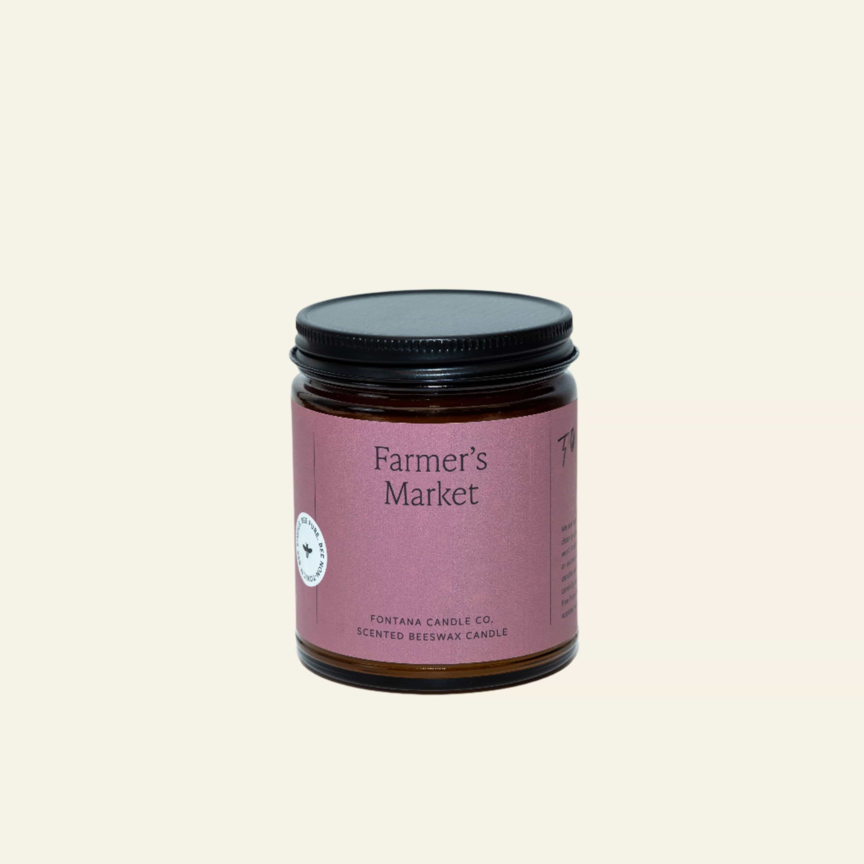 Fontana Candle Co Candles 9 oz Straight Sided Jar Farmer&