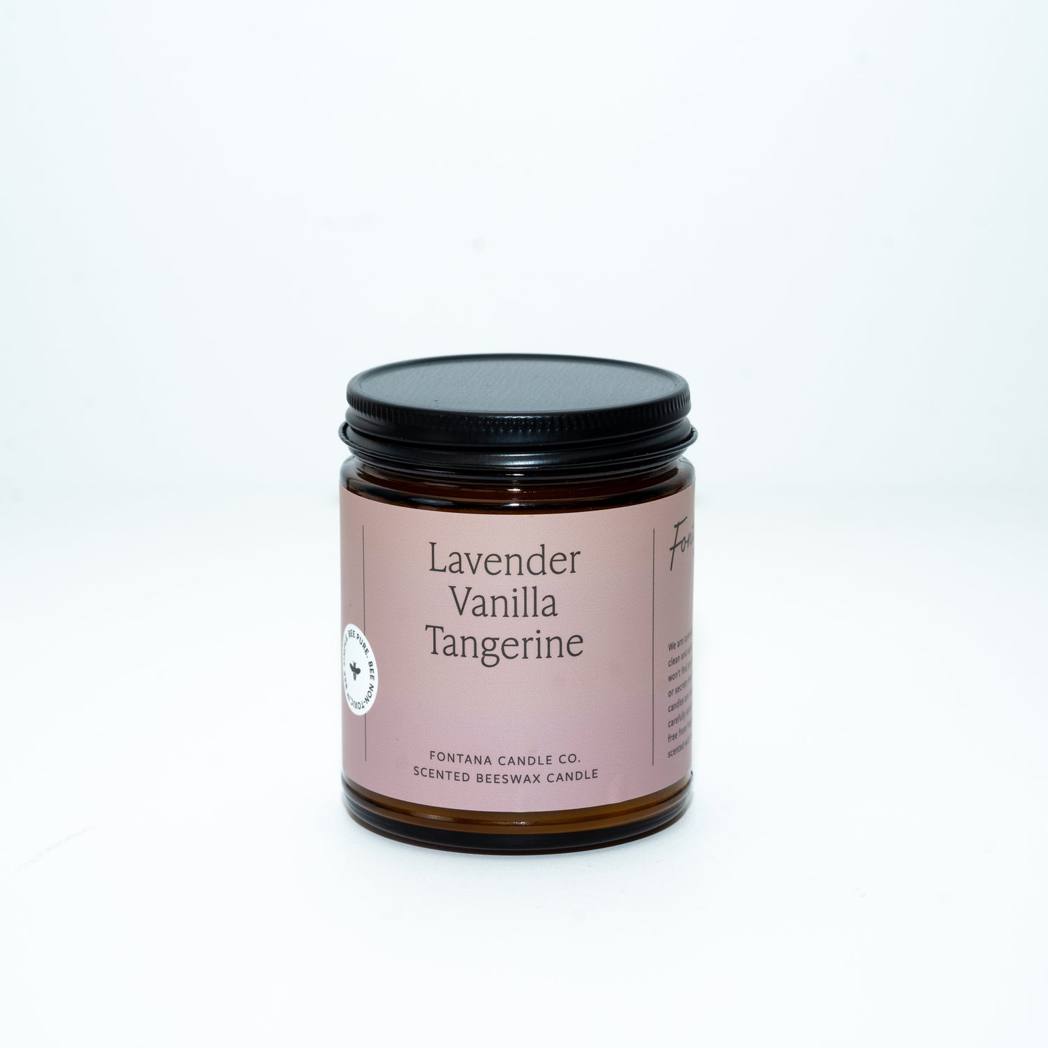 Lavender Vanilla Tangerine Jar Candle - My American Goods