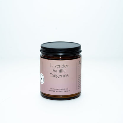 Lavender Vanilla Tangerine Jar Candle - My American Goods
