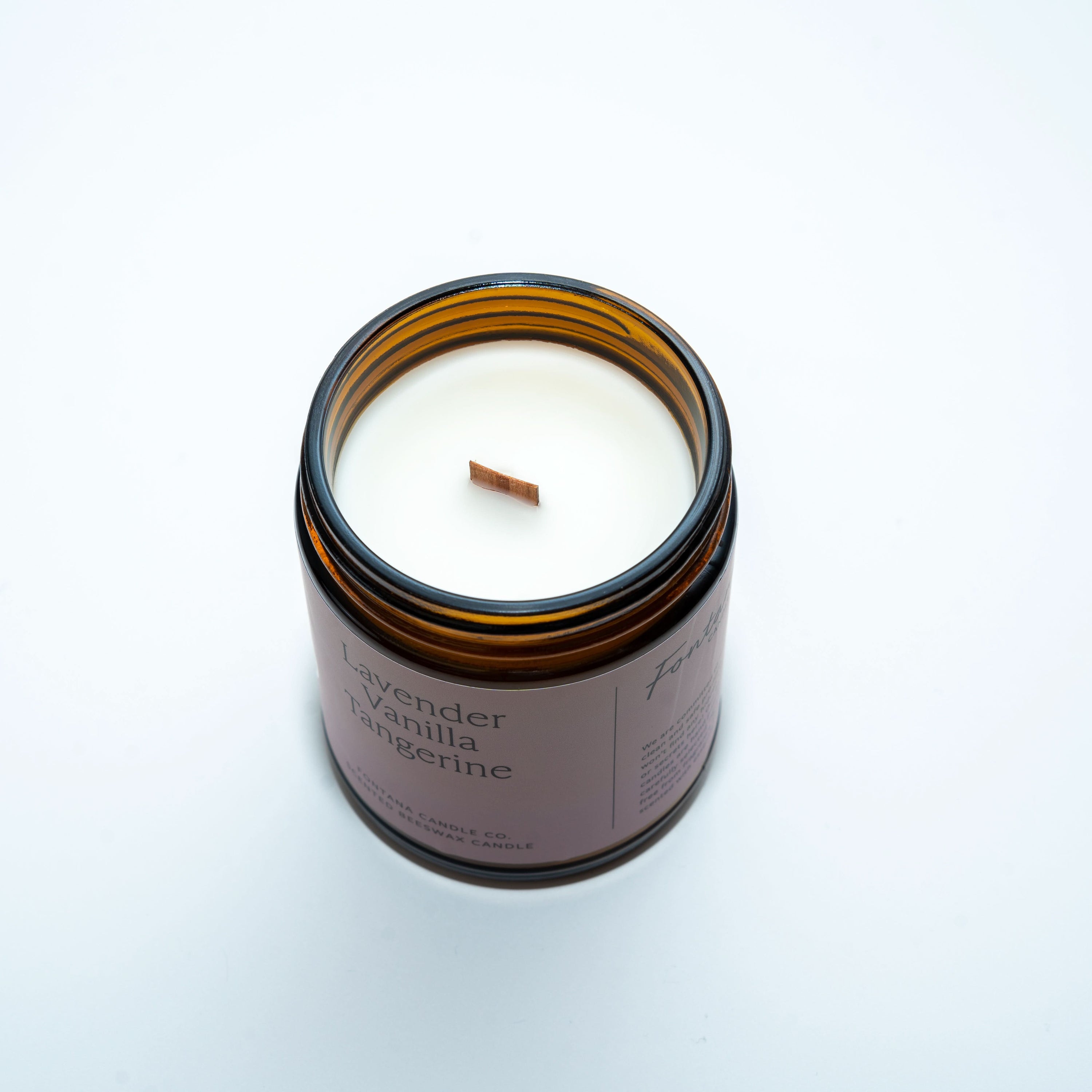 Fontana Candle Co Candles 9 oz Jar Lavender Vanilla Tangerine Jar Candle