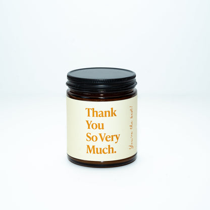 Thank You So Very Much Jar Candle - My American Goods