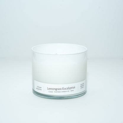 Lemongrass Eucalyptus 3-Wick Candle