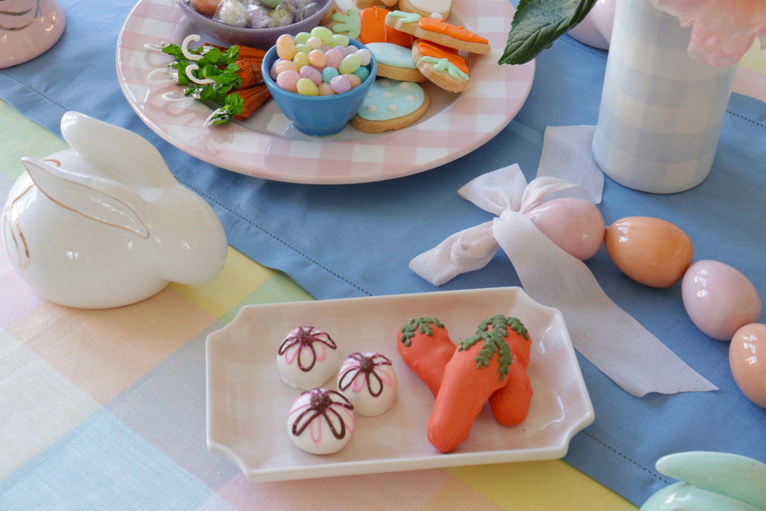 Ruby Clay Company Tray Gingham Trays