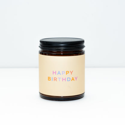 Happy Birthday Jar Candle - My American Goods