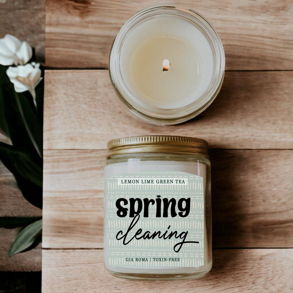 Gia Roma Candle Lemon Lime Green Tea