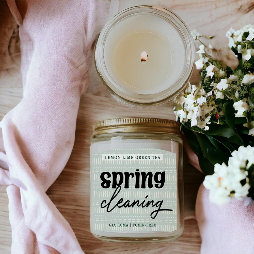 Gia Roma Candle Lemon Lime Green Tea