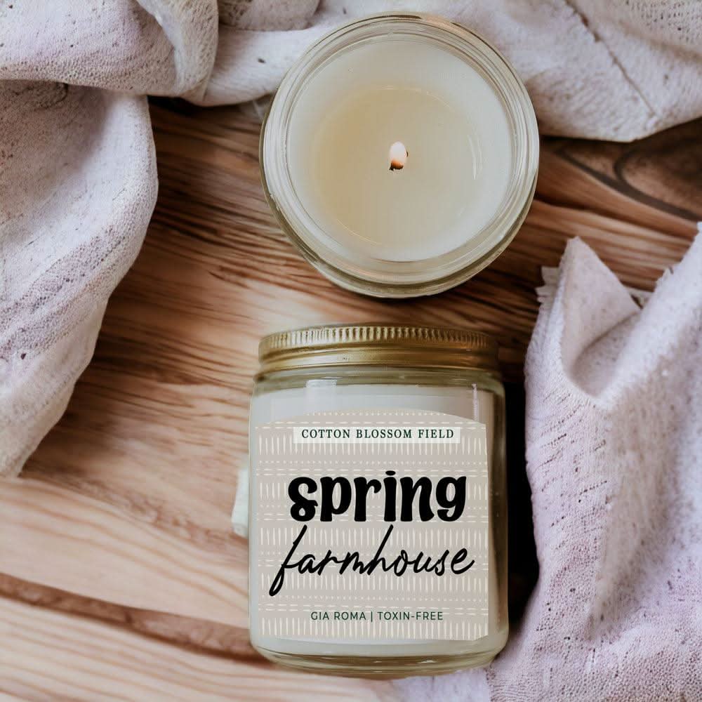 Gia Roma Candle Cotton Blossom Candle