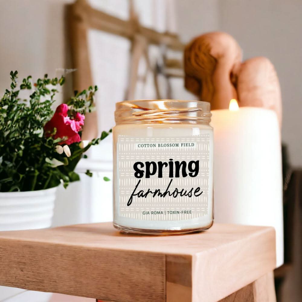 Gia Roma Candle Cotton Blossom Candle