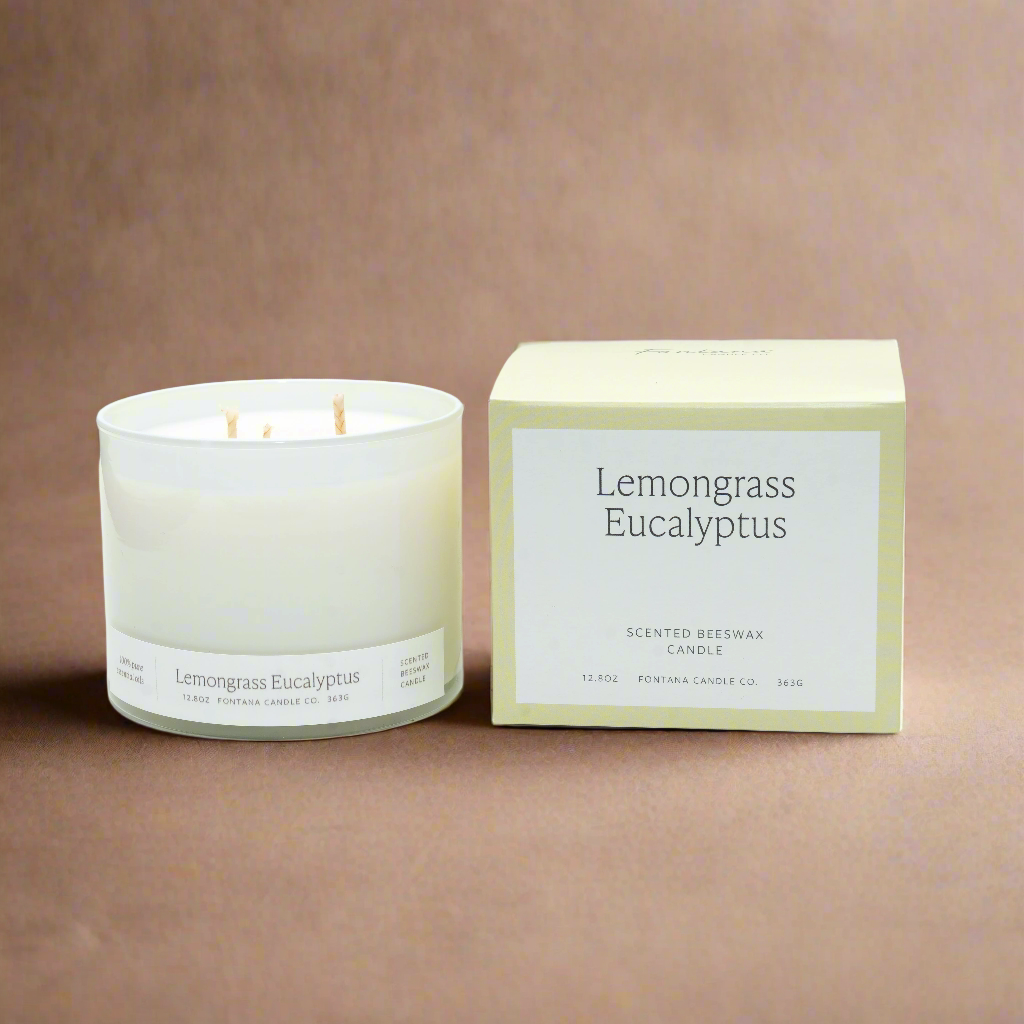 Lemongrass Eucalyptus 3-Wick Candle