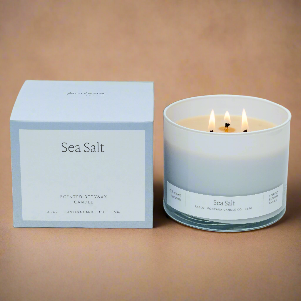 Sea Salt 3-Wick Candle