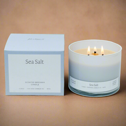 Sea Salt 3-Wick Candle