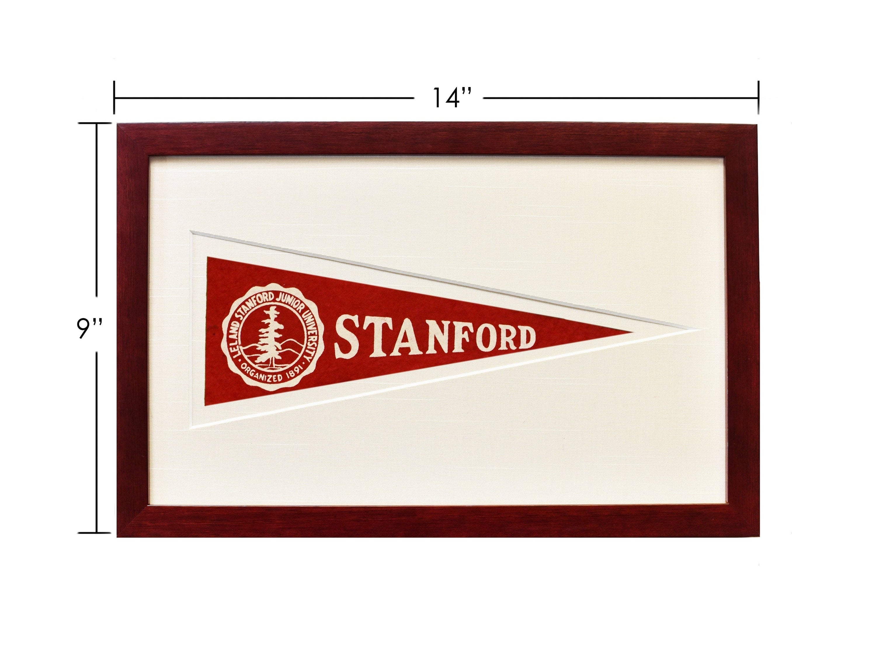 Americana Memories Vintage Stanford University Hormel Pennant
