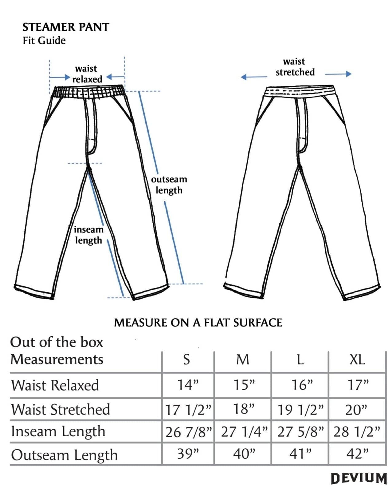Devium Bottoms Steamer Chino Pant