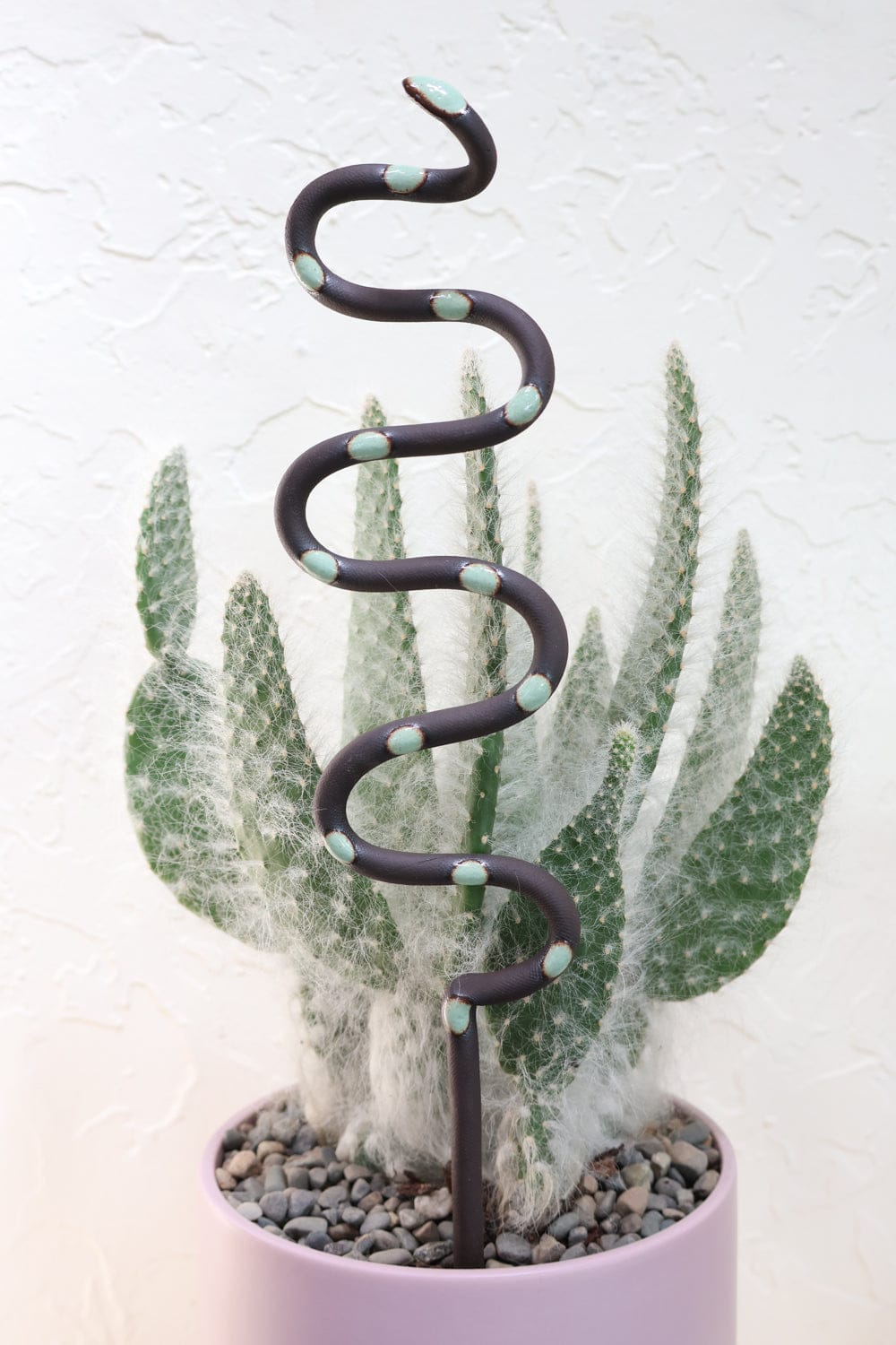 Carter + Rose Stevie / Medium Ceramic Plant Snake Stake