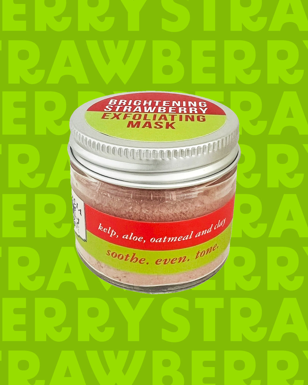 Brightening Strawberry Exfoliating Clay Mask