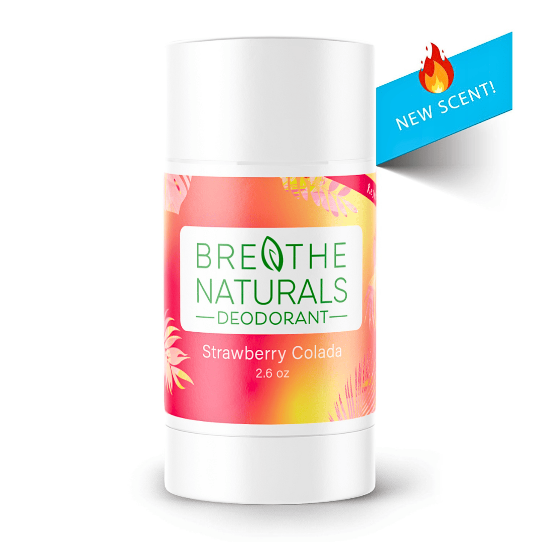 Breathe Naturals Deodorant Strawberry Colada Deodorant