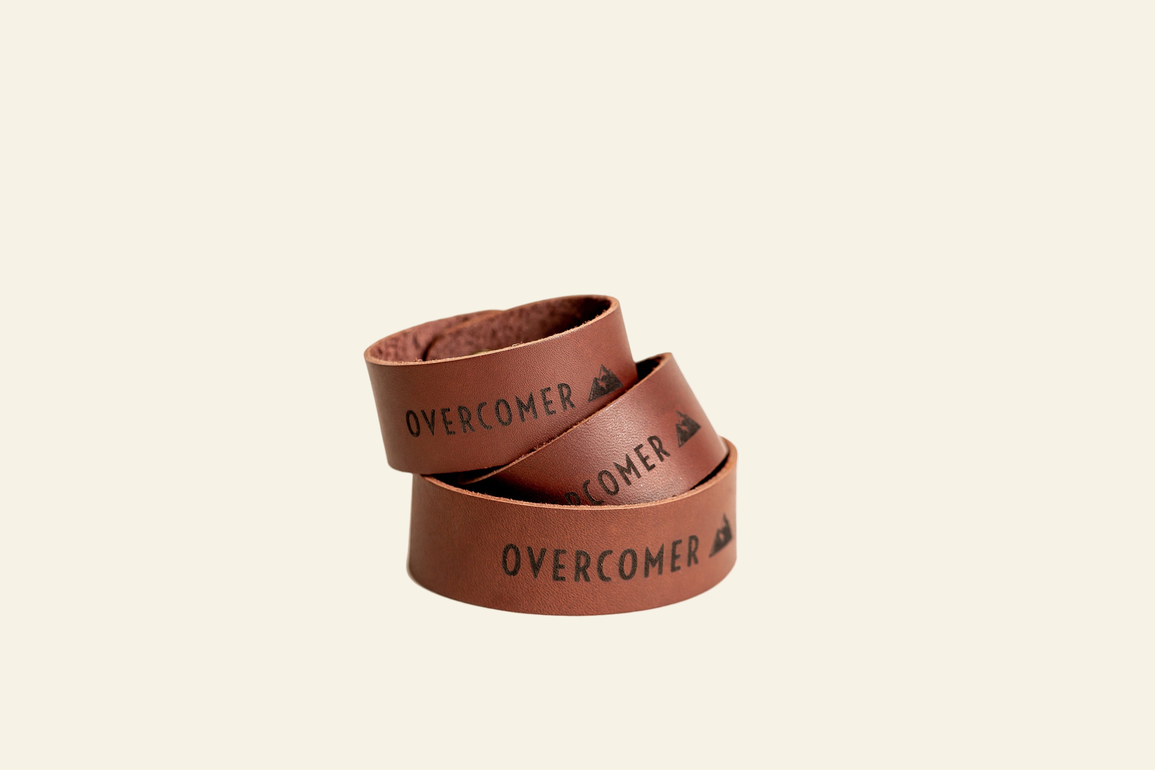 OVERCOMER Cuff Bracelet