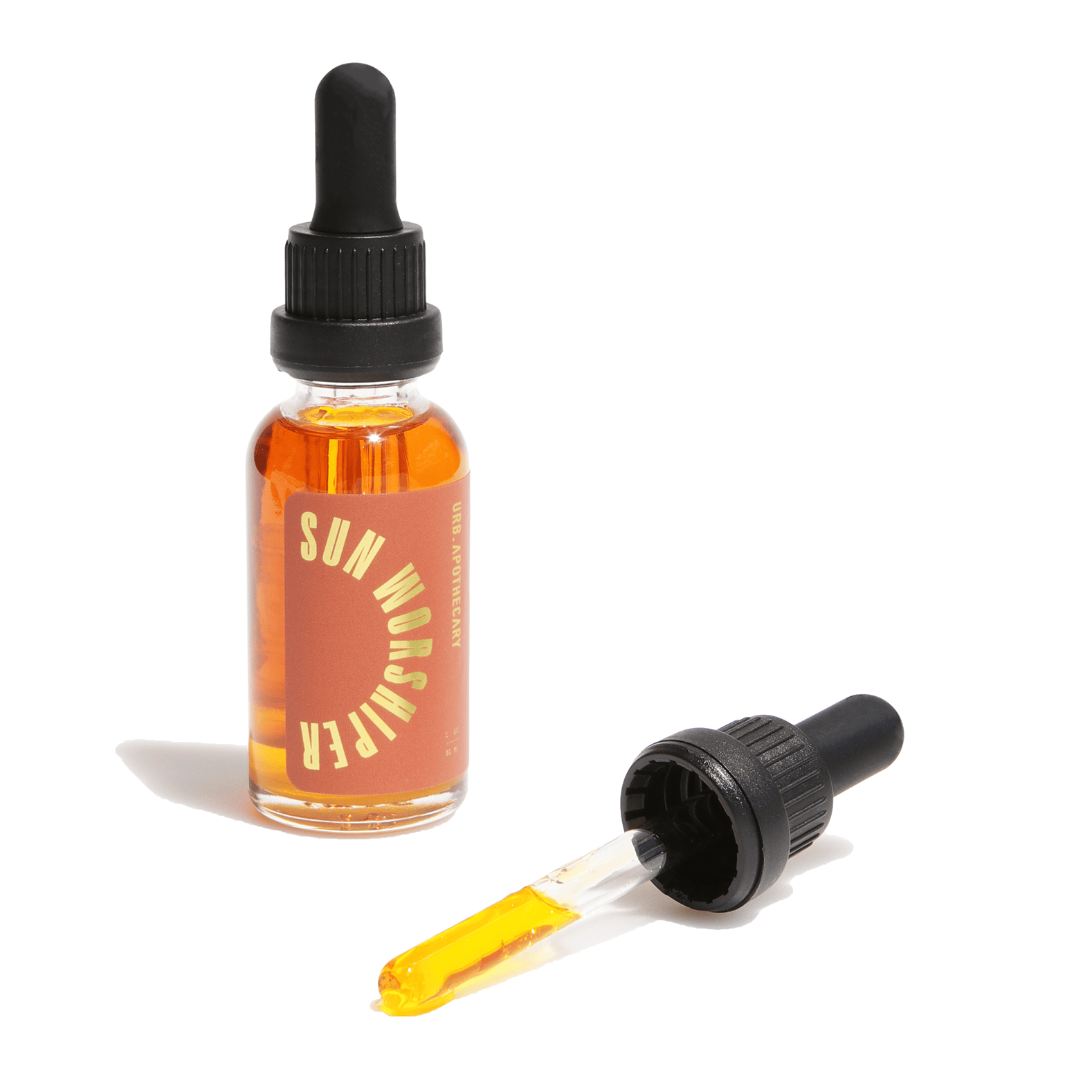 URB APOTHECARY FACIAL OIL 1 oz Bottle / Pipette Dropper Sun Worshiper Regenerative Serum