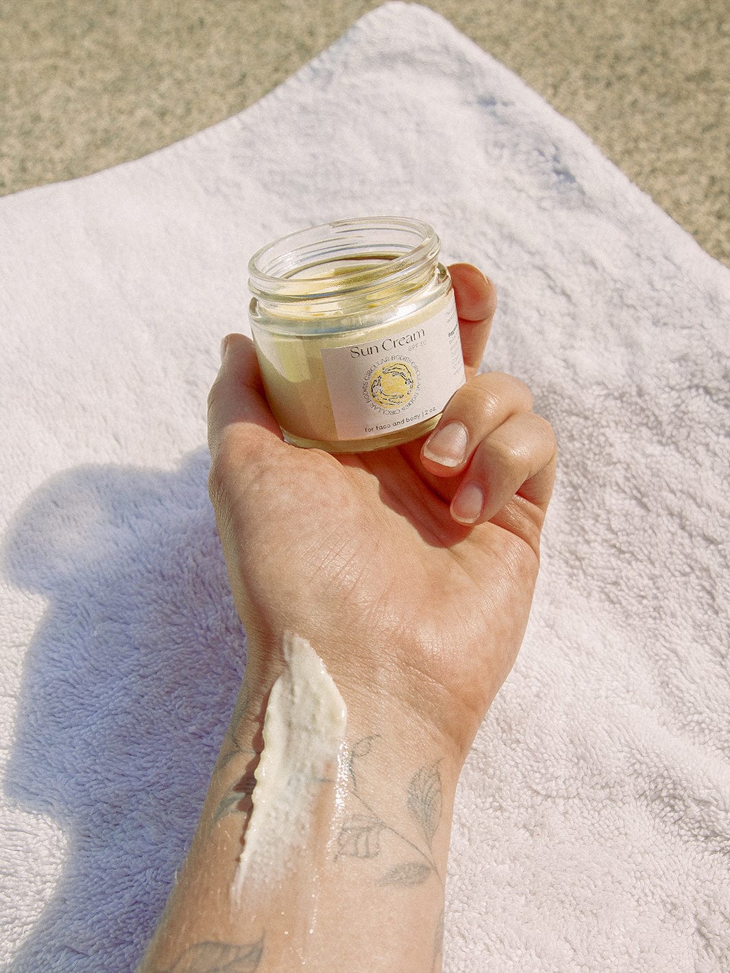 Circular Bodies geranium + sweet orange 4oz Sun Cream