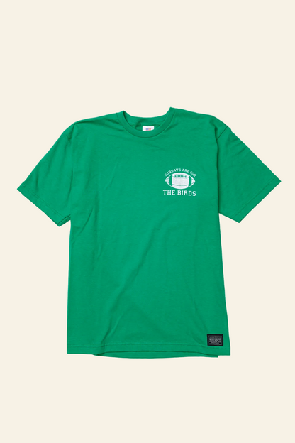 Boathouse active unisex t-shirts Kelly Green / X-Small "SUNDAYS ARE FOR THE BIRDS" T-SHIRT